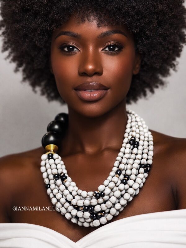 Seed and Bead Neckpiece NGML050