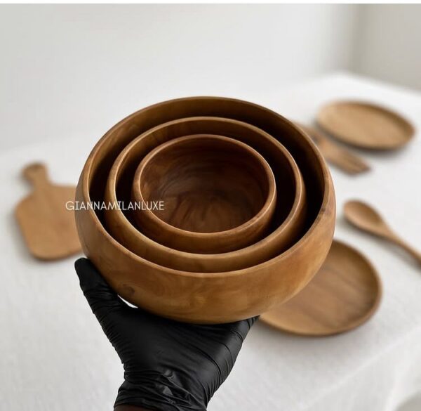 Wooden Bowl Set PGML002