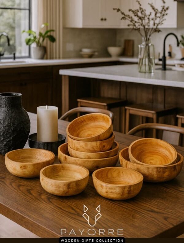 Wooden Serving Bowl Large PGML003