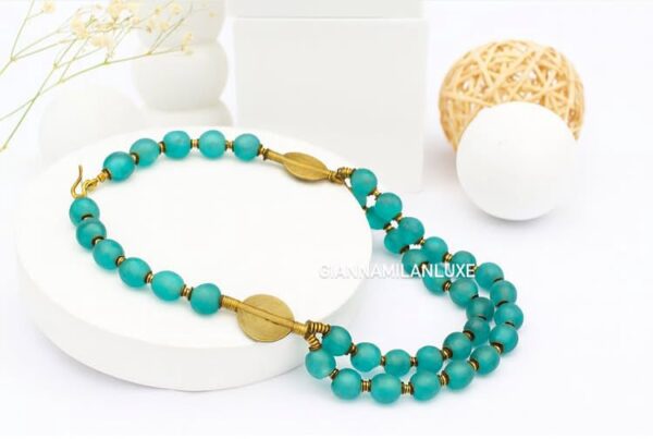 Glass Beaded Neckpiece NGML037