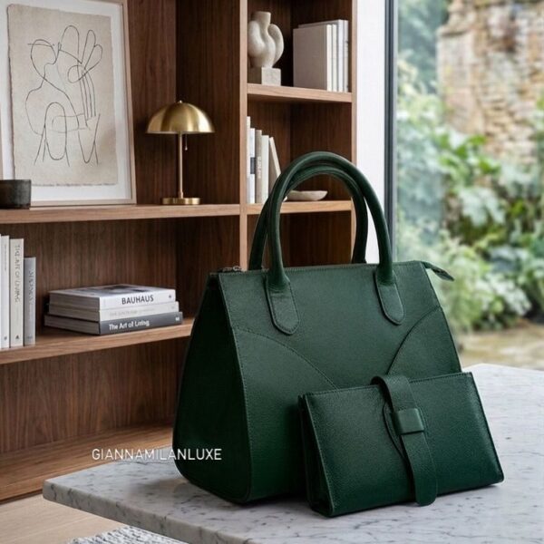 CLAUDIA Enmara Mini Leather Tote Bag Set LGML005