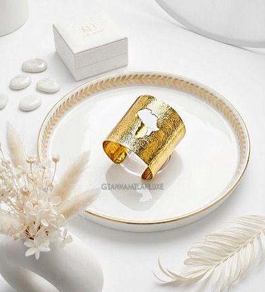 African Hammered Bracelet