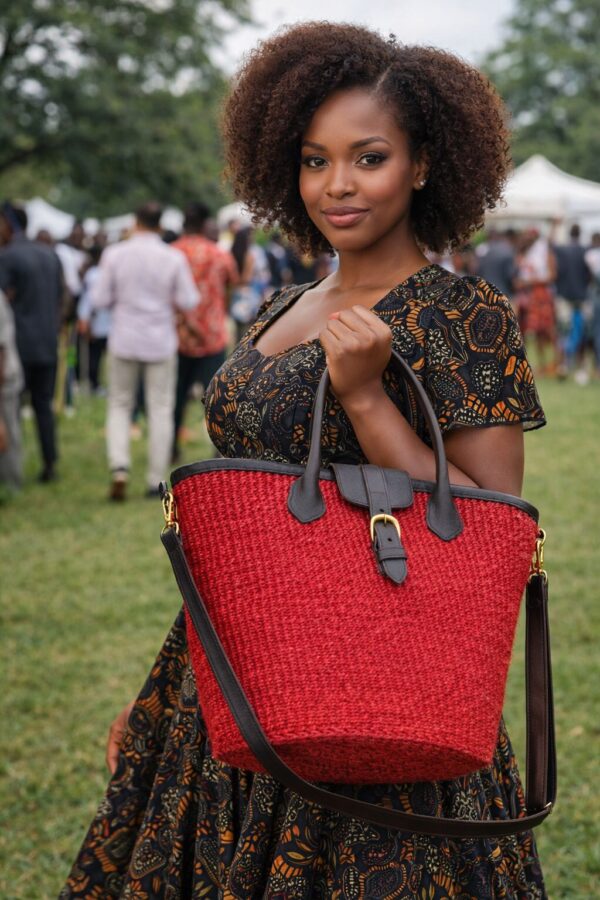 Red Kiondo Bag