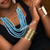 2E5689B7-0DC6-4B71-AB89-94D4C1245EB7 Blue Glass Chocker
