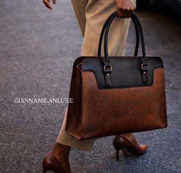Leather Tote Bag