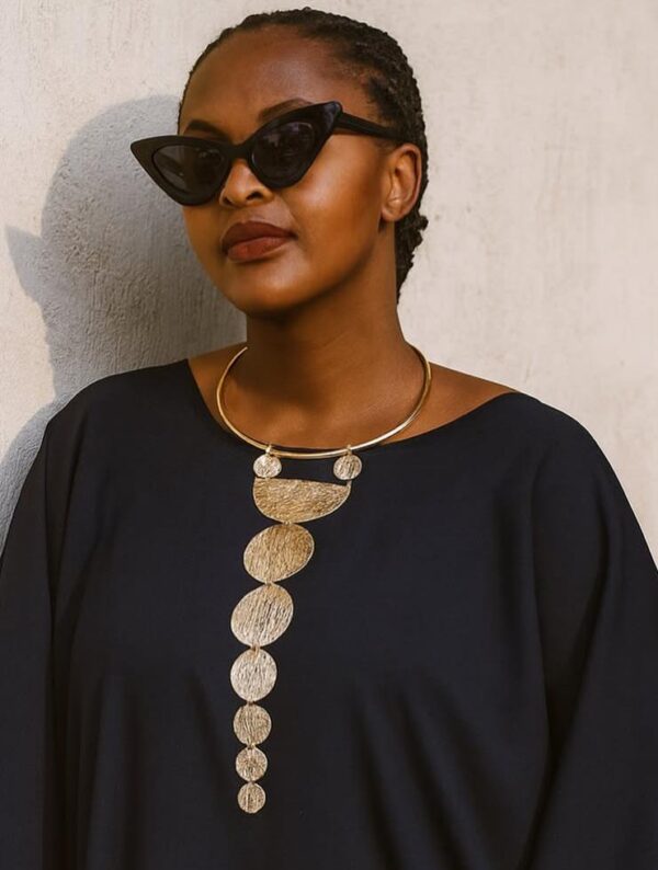 Brass Drop Choker