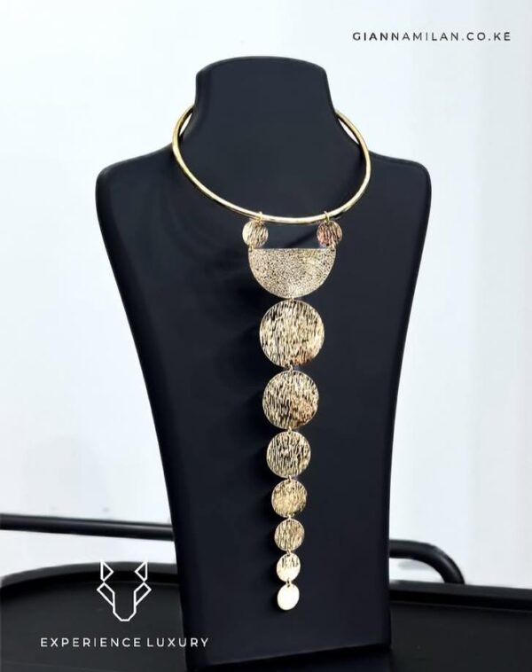 Brass Drop Choker
