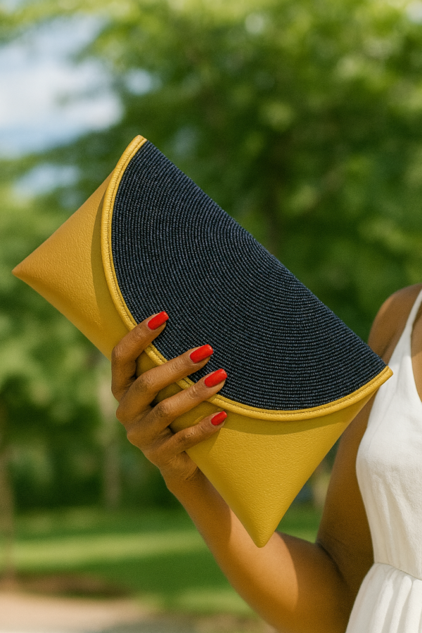 Gold Clutch Purse