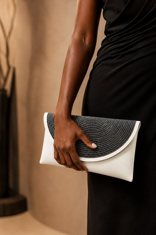 White Clutch Purse