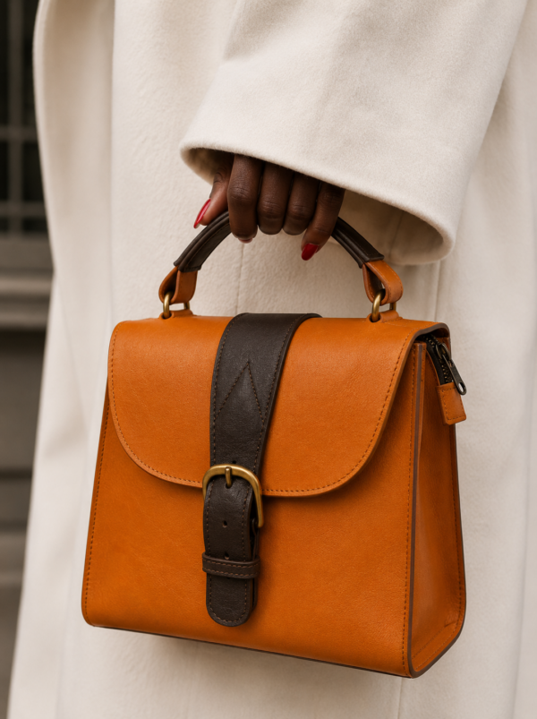 Medium Leather Tote Bag