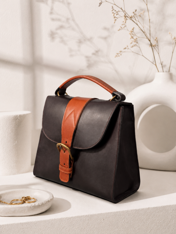 Mini Leather Tote Bag