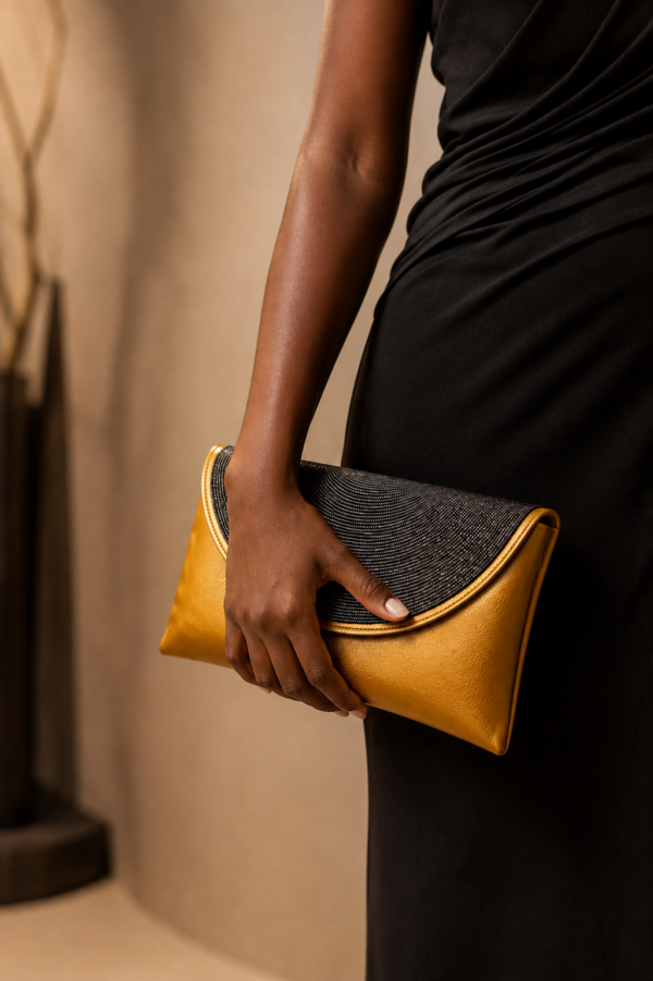Gold Clutch Purse