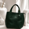 Green Medium Tote Bag