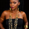 Amber Beaded Neckpiece