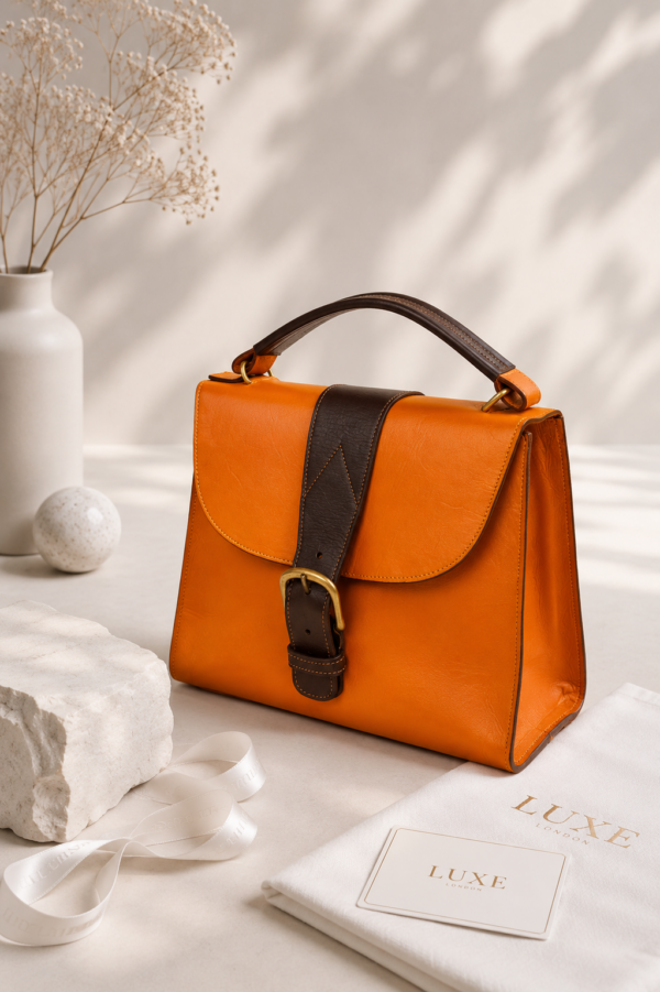 Medium Leather Tote Bag