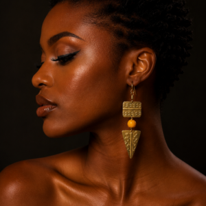 Brass Earrings