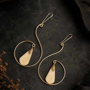 BRASS EARRINGS