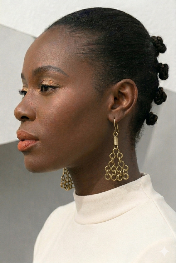 Brass Earrings