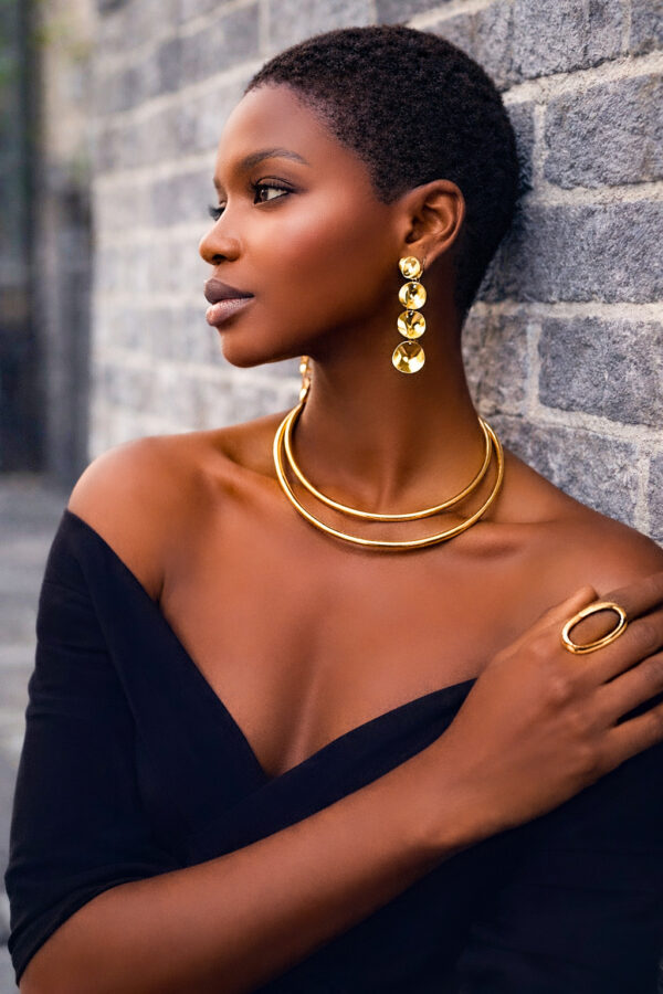DOUBLE MINIMALIST CHOCKER SET