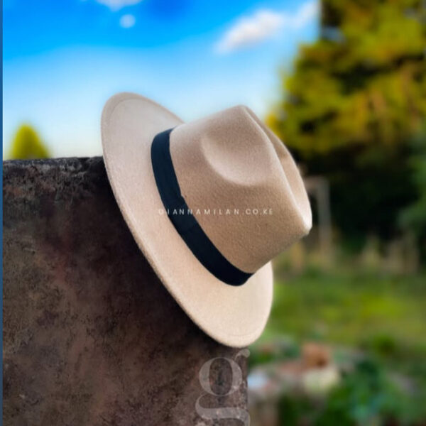 WHITE FEDORA