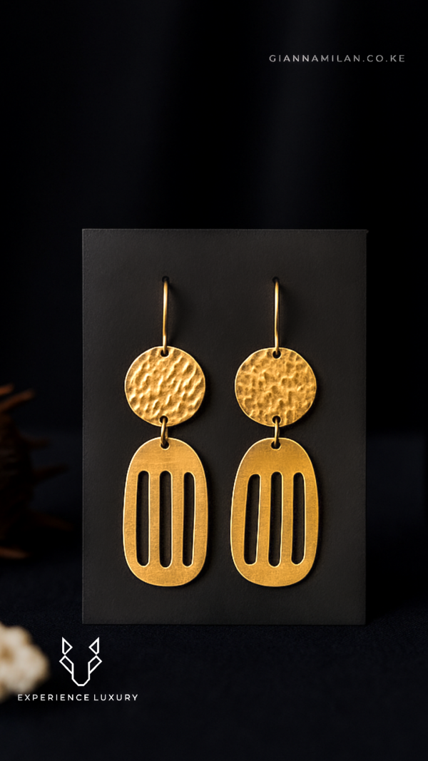 BRASS EARRINGS