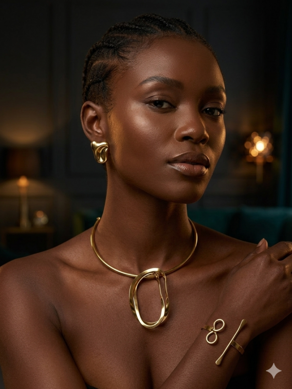 BRASS CHOCKER SET