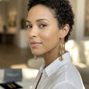 Brass Shell Earrings