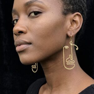 Brass Earrings