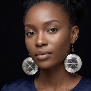 Coated Silver Earrings