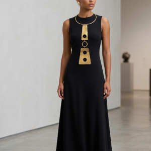Drop Brass  Choker