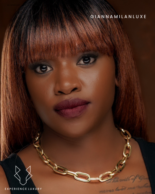 BRASS CHAIN NECKPIECE