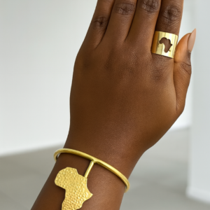 AFRICA BRASS BRACELET SET
