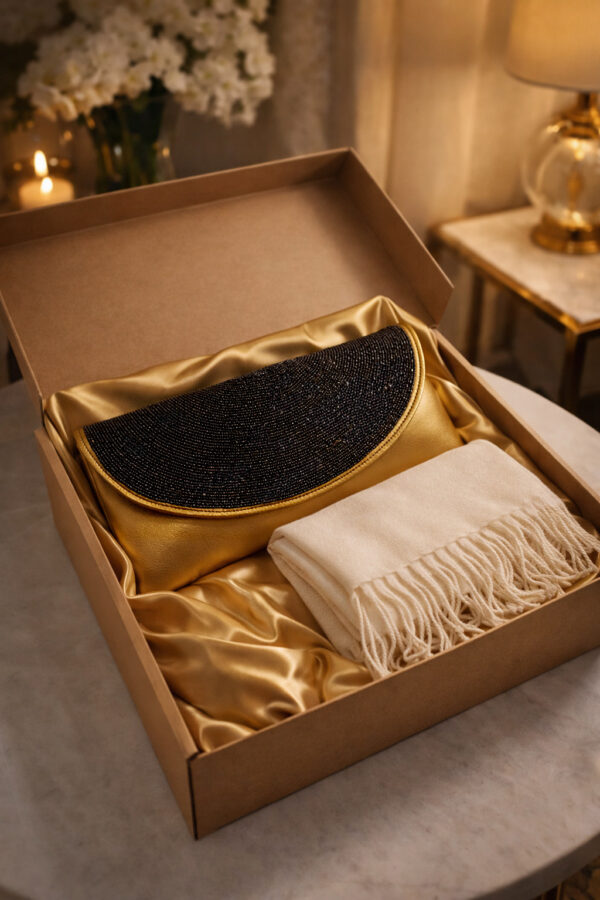 4CBE309A-69BB-40DF-B326-231FE803B75D White Scarf Set