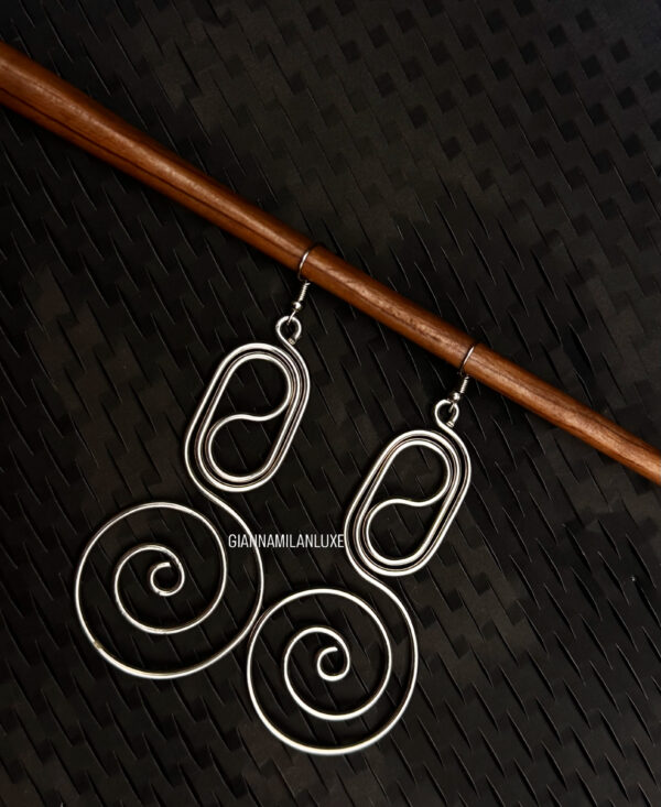 D331E51B-DCB6-4EC4-976D-F0055AC44280 Silver Coated Earrings