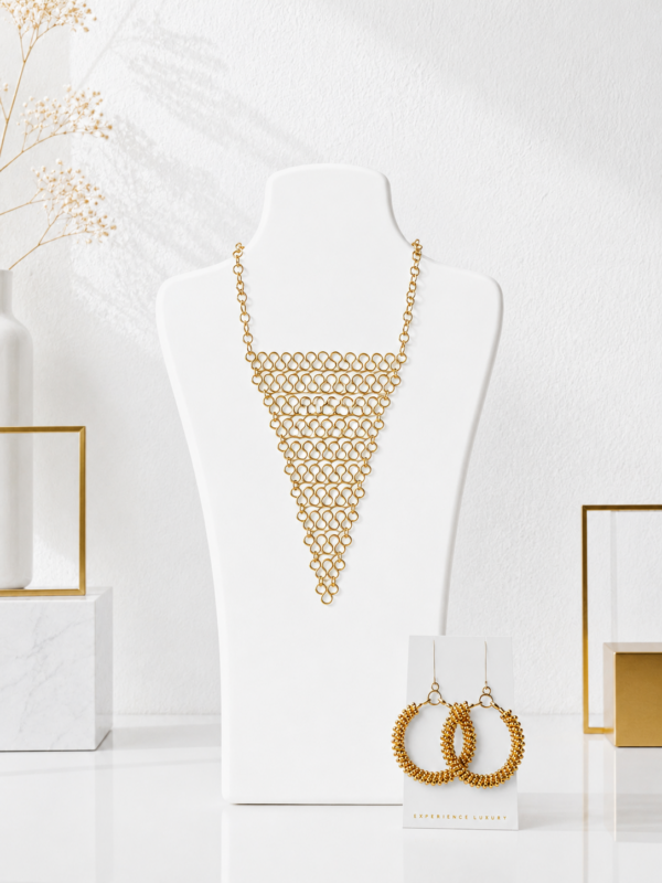 D9011343-D97F-41A7-A5E7-0277E3FF1E22 V Shape Brass Choker set