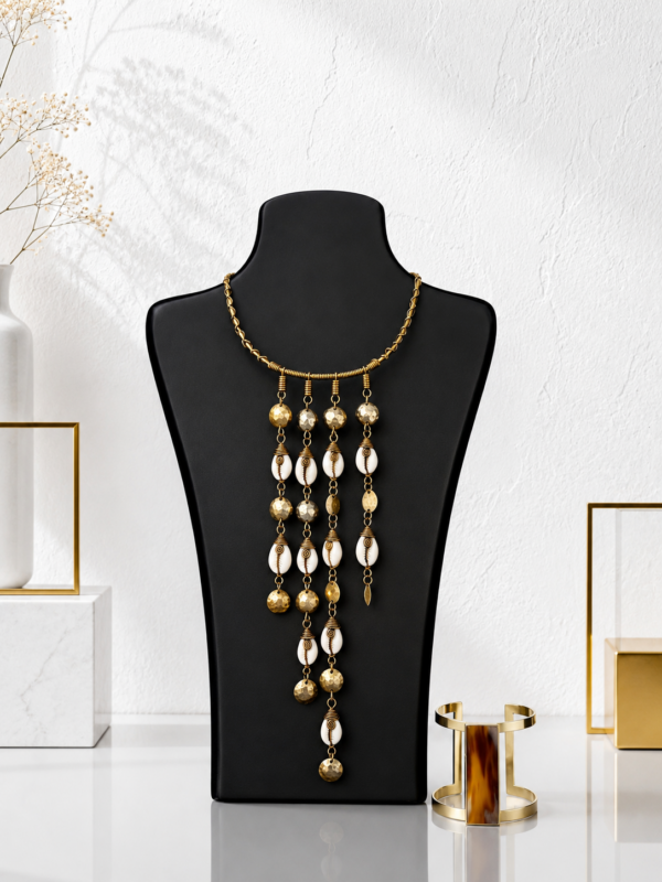 F968C768-4334-4572-ADF0-64B5CA282C28 Drop Shell Neckpiece Set