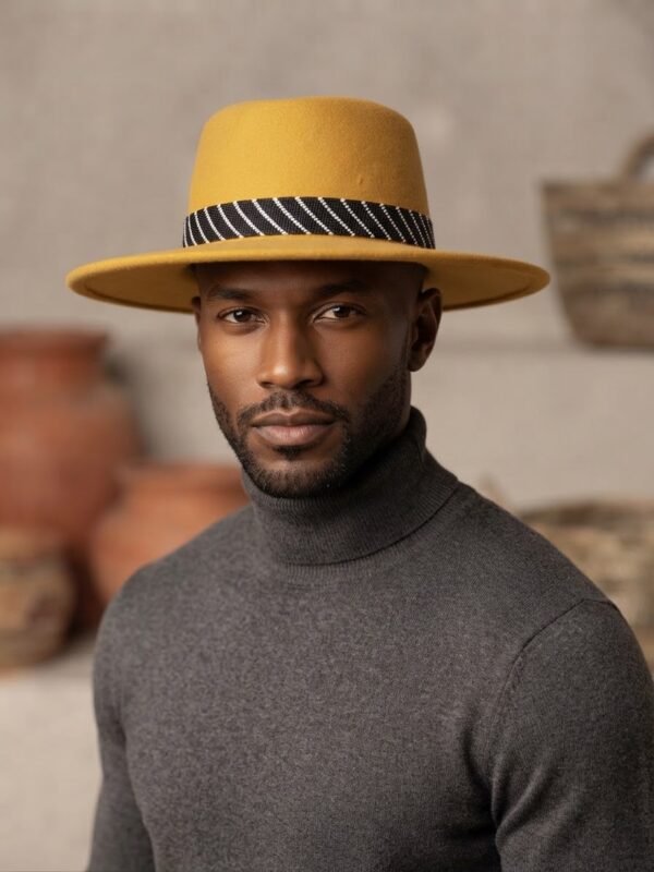IMG_9816 (1) Yellow Fedora