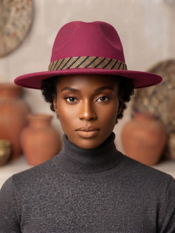 IMG_9822 Maroon Fedora