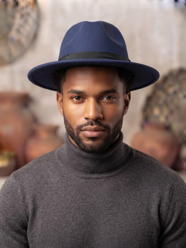 IMG_9834 Dark Blue Fedora