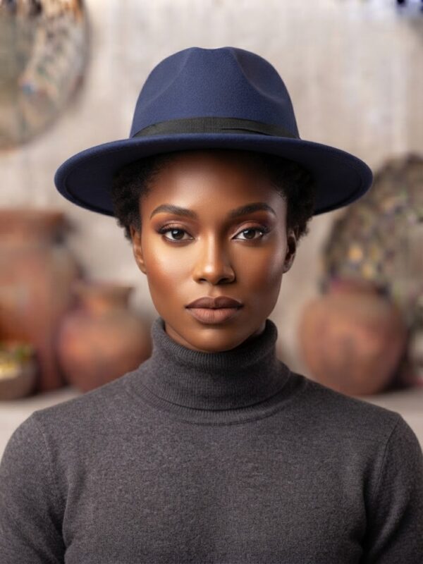 IMG_9835 Dark Blue Fedora
